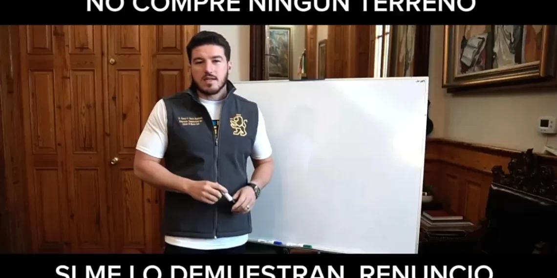 Acusan a Samuel García de compra de terreno de 700 MDP en zona exclusiva de NL